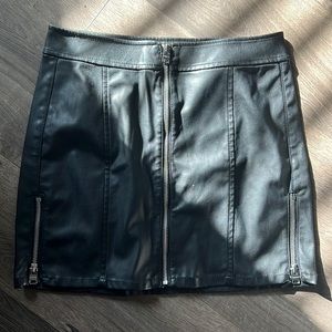 Size 2. Express Leather Skirt